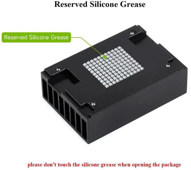 Alt view image 4 of 7 - Official Cooling Fan for Jetson Orin Nano Super Developer Kit/Jetson Orin NX Module/Orin Nano Module, PWM Speed-Adjustable, Embedded Fan with Aluminum Alloy Enclosure