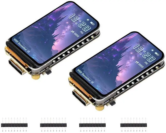 Main image of 2PCS ESP32-S3 1.47inch LCD IPS Display Development Board, 172x320, 262K Display Color, 240MHz LX7 Dual-Core Processor, 2.4GHz Wi-Fi/BLE 5, ESP32 with Display Motion Sensor, for AIoT Application