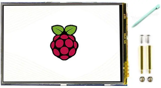 Main image of 3.5 inch Touch Screen TFT LCD for Raspberry Pi 4B/3B+/3B/2B/Zero/Zero W/Zero WH 480x320 Pixel XPT2046 Controller SPI Interface