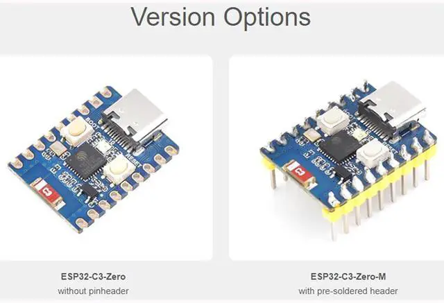 Alt view image 3 of 7 - ESP32-C3 Mini Development Board, Based on ESP32-C3FN4 Single-Core Processor 160MHz Running Frequency, Support 2.4GHz W-i-F-i & Blue-Too-th 5, Onboard 400KB of S RAM and 384KB ROM, 4MB Flash Memory
