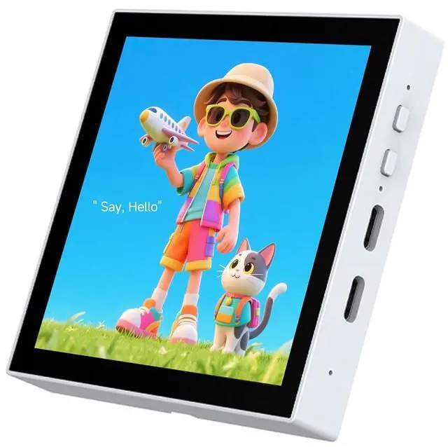 Main image of ESP32-S3 Smart 86 Box Development Board, Onboard 4inch 480 x 480 Pixel Touch Display, Supports 2.4GHz Wi-Fi and Bluetooth BLE 5, Enables Smart Living & Industrial IoT, Supports AI Voice Interaction