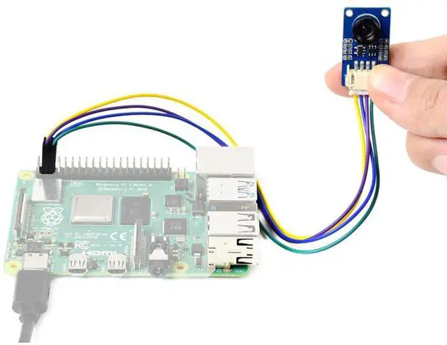 Main image of MLX90641 IR Array Thermal Imaging Camera, 55° Field of View, 16x12 Pixels, I2C Interface, Compatible with Raspberry Pi 5/ 4B/3B+/3B/2B/A+/Zero W/WH/Zero 2 W/Pico 2W/Ar-duino/STM32,etc.