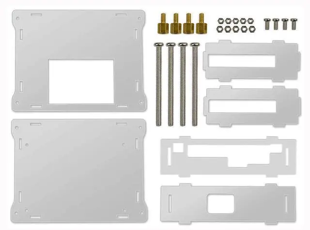 Alt view image 6 of 7 - Jetson Nano Case, Acrylic Clear Case for Jetson Nano 2GB Developer Kit (Only for Jetson Nano 2GB Developer Kit)