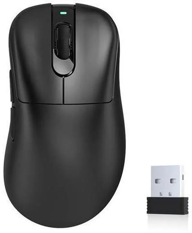 Main image of Wireless Gaming Mouse, 24000 DPI, Wired/2.4GHz/Bluetooth Ergonomic Mouse with Anti-Slip Grips, PAW3311 Sensor, 57g Lightweight Rechargeable Gaming Mice for Laptop/PC/Mac/Tablet, Black giyqxHw
