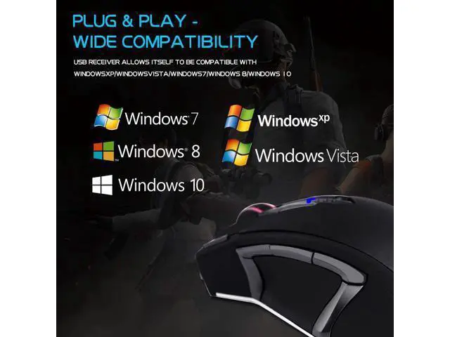 Alt view image 4 of 7 - Gaming Mouse Wired, 13 Programmable Buttons (8+5 Side Buttons), RGB Backlit, Marco, 10000 DPI Adjustable, Comfortable Grip Ergonomic Optical Gaming Mice with Tunable Weights, Black