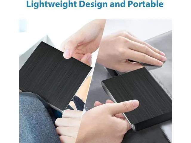 Alt view image 7 of 7 - External CD DVD Drive, USB 3.0 & TYPE C Portable CD DVD +/-RW Drive, CD/DVD ROM Player Burner Reader Writer Rewriter Optical Disc Drive for Laptop Desktop PC, Windows 11/10/8/7, Apple Mac, Linux OS