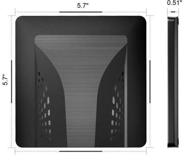 Alt view image 3 of 7 - Slim External CD DVD Drive, USB 3.0 Type-C External CD/DVD Drive, Portable CD DVD +/-RW Burner Fast Data Transfer, Plug & Play, Optical Drive for Laptop, Desktop Win11/10/8/7/XP, Linux, Mac OS