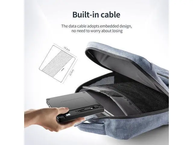 Alt view image 7 of 7 - External CD DVD Drive, USB3.0/USB C Portable CD/DVD Player with SD/TF Slot, 1 USB 3.0 & 4 USB 2.0 Ports, CD ROM Burner Optical Drive Compatible with Windows 11/10/8.1/8/7/vista,Linux,MacOS