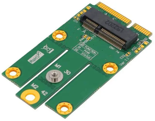 Main image of M.2 (NGFF Key E) to MPCIe (PCIe+USB) Adapter pcie Card m.2 pcie Adapter
