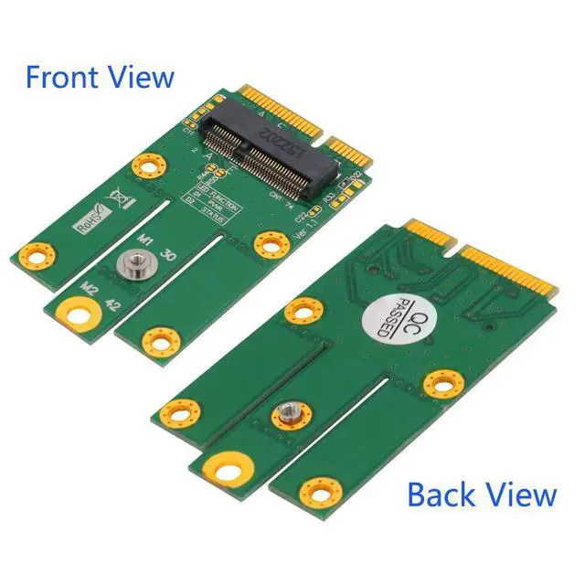 Alt view image 4 of 6 - M.2 (NGFF Key E) to MPCIe (PCIe+USB) Adapter pcie Card m.2 pcie Adapter