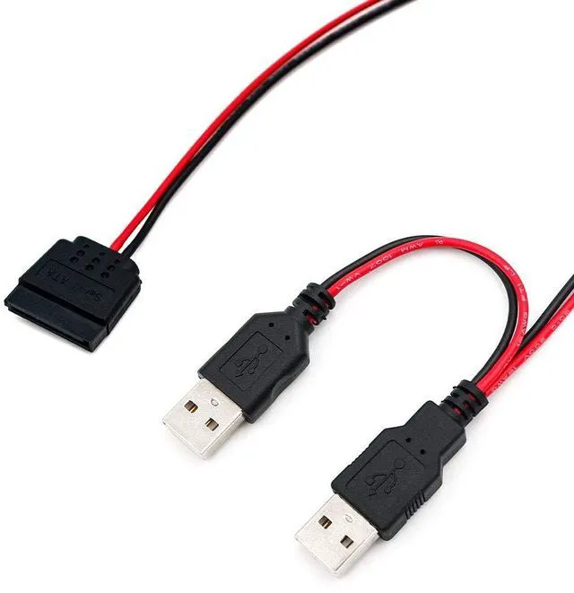 Main image of SUPERPLUS 40cm USB to SATA Power Cable for 2.5" SATA HDD
