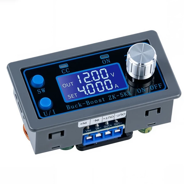 Main image of DC DC Buck Boost Power Converter CC CV 0.6-36V 5A 5V 6V 12V 24V Power Module Adj