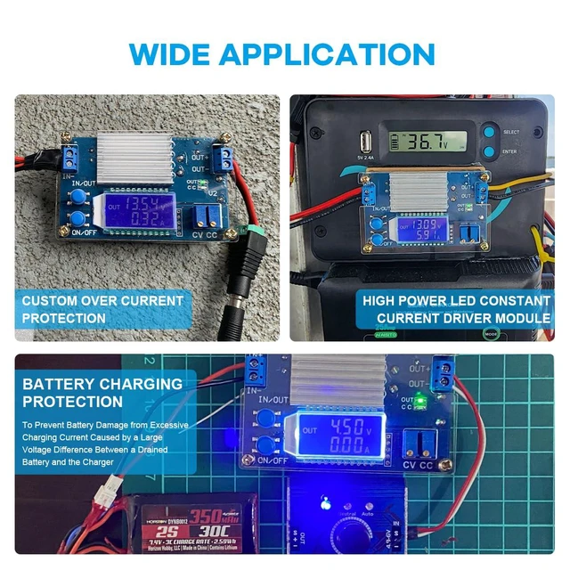 Alt view image 5 of 7 - DC to DC Buck Converter CV CC Power Supply Module Voltage Regulator, 1.2V-32V Ou