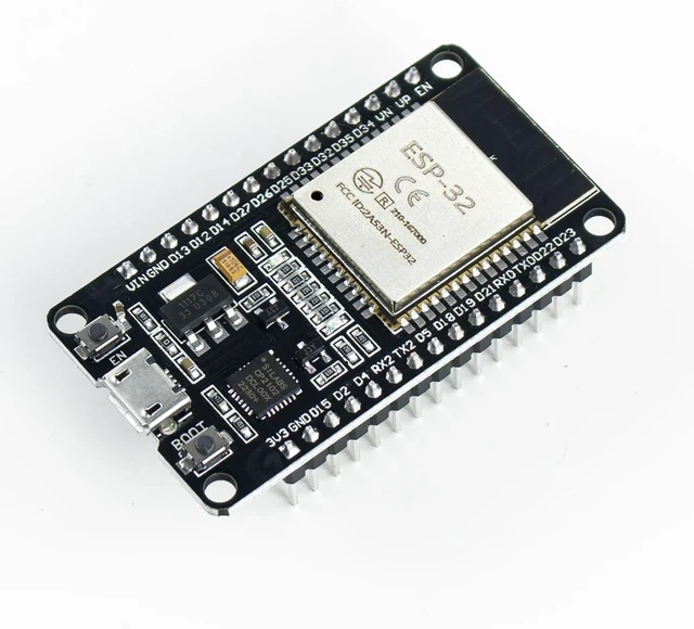 Alt view image 5 of 7 - 3Pack ESP32 ESP-WROOM-32 Development Board WiFi + Bluetooth CP2102 Dual Core Mic