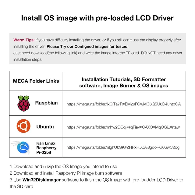 Alt view image 2 of 7 - 3.5 Inch 480x320 Touch Screen TFT LCD SPI Display Panel for Raspberry Pi B, B+,