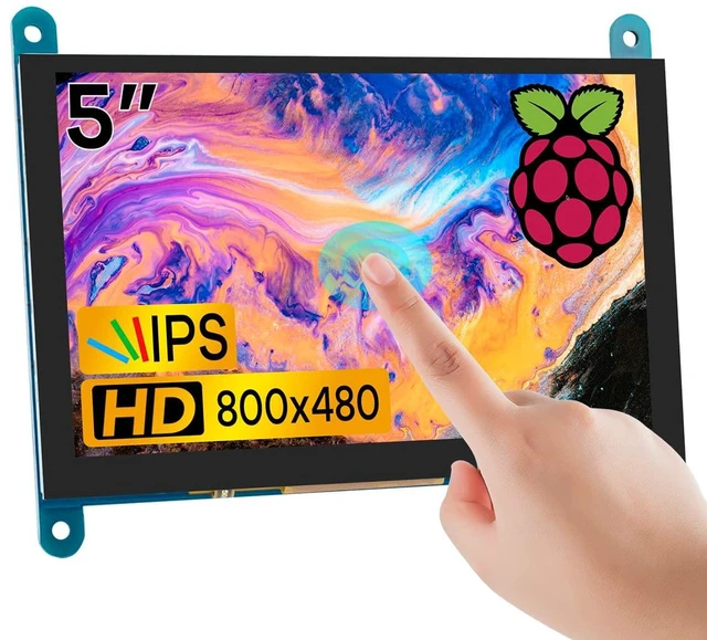 Main image of 5 Inch IPS LCD Touch Screen Display Panel 800×480 HDMI Monitor
