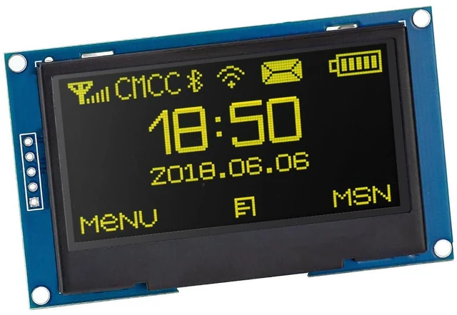 Main image of 2.42 inches 128x64 IIC I2C OLED Display Module SSD1309 Driver OLED Screen Module
