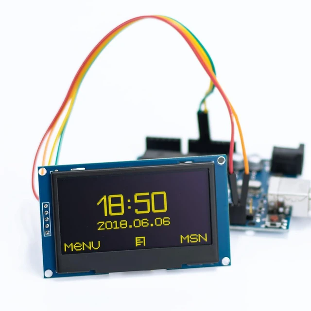 Alt view image 7 of 7 - 2.42 inches 128x64 IIC I2C OLED Display Module SSD1309 Driver OLED Screen Module