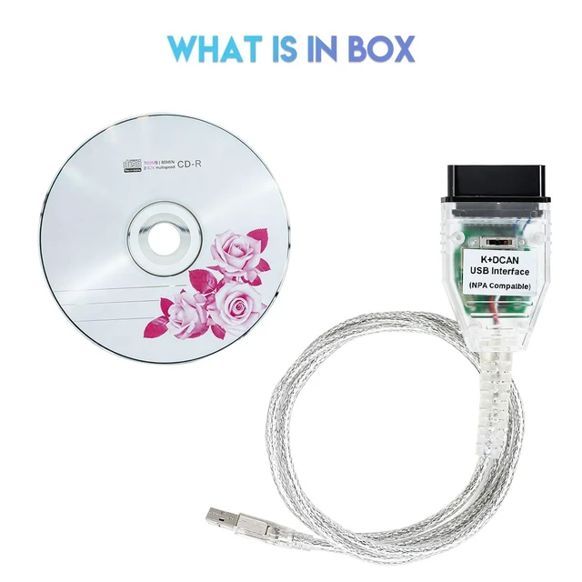 Alt view image 6 of 6 - K+DCAN USB Cable with Switch