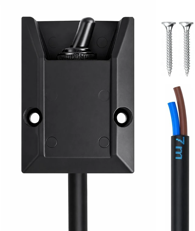 Main image of 12V 30A Wired Toggle Switch Waterproof Heavy Duty Rocker Switch