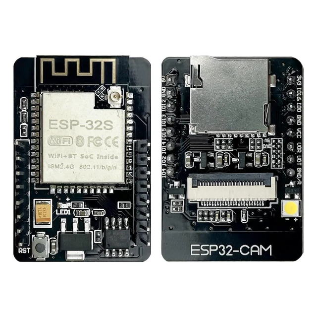 Alt view image 2 of 7 - 2Pcs ESP32-CAM Wireless WiFi+Bluetooth Development Board with OV Camera Module C