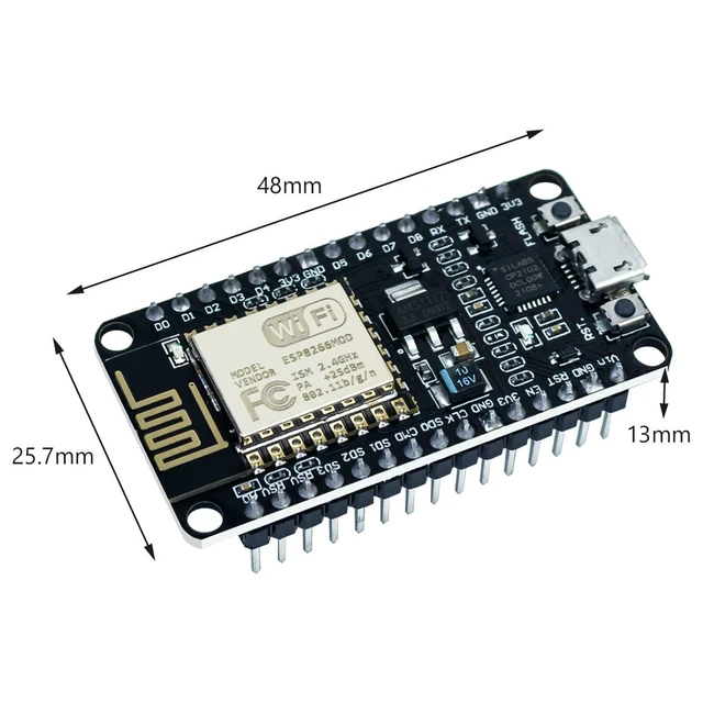 Alt view image 5 of 7 - 3Pcs ESP8266 ESP-12E CP2102 NodeMCU Lua Wireless Module Development Board for Ar
