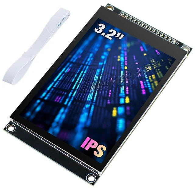 Main image of 3.2 inch 240x320 IPS Capacitive Touch Screen LCD Module SPI Serial ILI9341V Driv