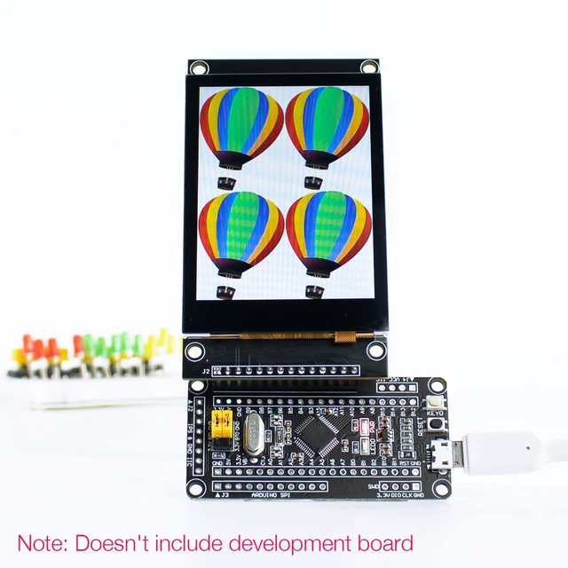 Alt view image 7 of 7 - 2.8 inch 240x320 IPS Capacitive Touch Screen SPI Serial ILI9341V Driver LCD Disp