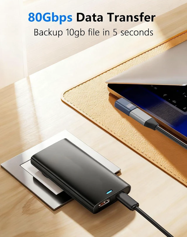 Alt view image 4 of 7 - Right Angle USB C Adapter 3 Pack, 90 Degree USB C Male to USB Type-C Female Adap