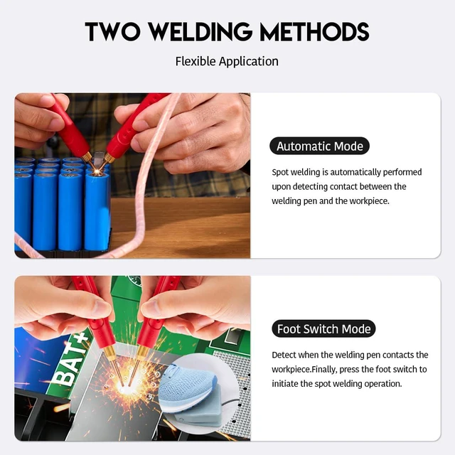 Alt view image 4 of 7 - SK-10P 10.5 kW Farad Capacitor Battery Spot Welder Battery Welding Machine 1002