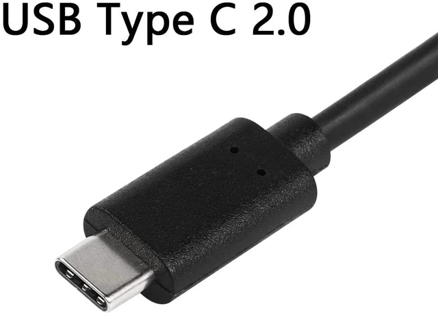 Alt view image 2 of 6 - 0.5m USB C 2.0 Male to Female Square Flush Mount Panel Extension Cable for Car,