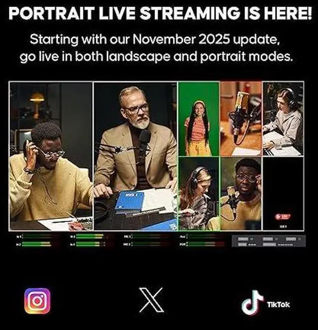 Alt view image 2 of 5 - GoStream Deck HDMI Pro Live Streaming Multi Camera Video Mixer Switcher with NDI Updatable