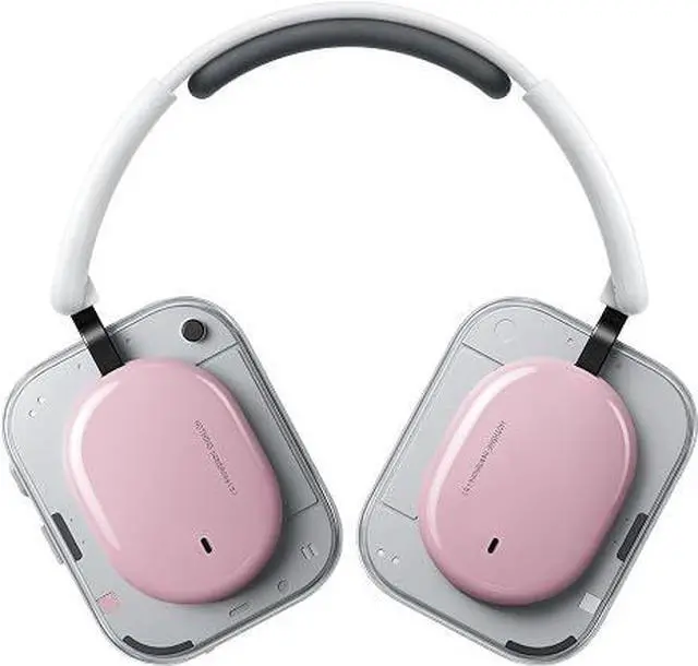 Main image of Headphone (a) 2026 New, Adaptive Active Noise Cancelling Headphones, Wireless Over Ear Bluetooth 5.4 ANC Headset with LDAC Hi-Res, 5 HD Mics Ultra Bass via APP, 135 Hours Playtime, Pink