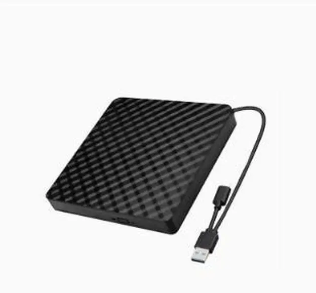 Main image of Portable External DVD Burner USB Drive, USB Powered CD DVD RW Writer with Tray Loading, Plug & Play Optical Drive for Laptop Desktop PC Mac Computer