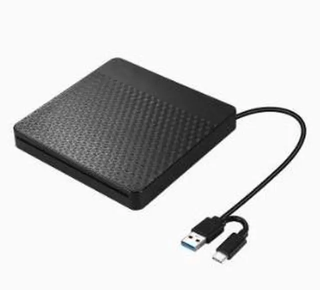 Main image of Slot-Loading External DVD Burner USB Drive, Portable CD DVD RW Writer with USB Plug & Play Design, Optical Drive for Laptop Desktop PC Mac Computer