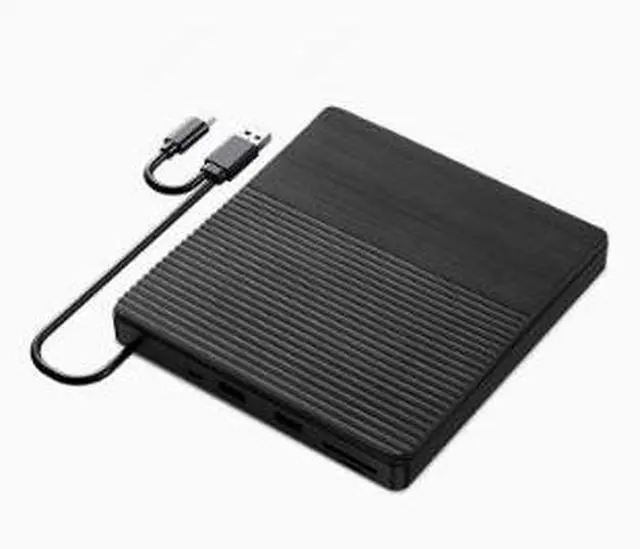 Main image of 5-in-1 External DVD Burner USB 3.0 Drive, Portable CD DVD RW Writer with SD TF Card Reader & USB Hub, Optical Drive for Laptop Desktop PC Mac Computer