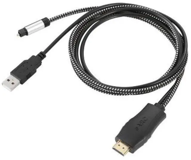 Main image of HDMI ARC/eARC to Optical Audio Converter Cable, 192KHz ARC Audio Extractor Adapter with SPDIF Optical Output, 5.1 Channel Audio Converter for TV Soundbar Speaker