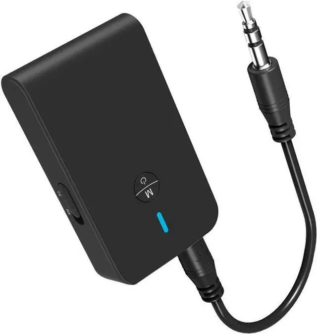 Main image of Bluetooth 5.3 Transmitter Receiver for TV and Wireless Headphones, 2-in-1 Bluetooth Adapter, Wireless Transmitter for TV, PC, MP3, Gym, Airplane Use with Any 3.5 mm Audio Jack