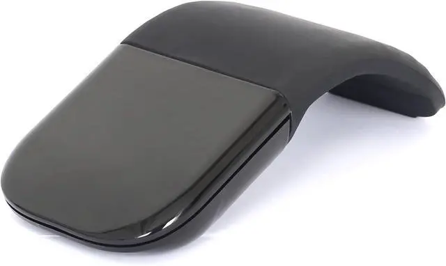 Main image of Bluetooth Arc Touch Mouse, Ultra-Thin Portable Folding Travel Mouse whitout USB Dongle, Quiet Click, Powered by AAA Batteries, Foldable Wireless Mice for Laptop PC Chromebook Tablet Mac iPad - Black