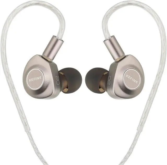 Main image of Delci AE 10mm DLC+PU Diaphragm Dynamic Driver IEMs, Wired in Ear Monitor Earphones, HiFi Earbuds with Transparent and Powerful Sound, Two Tuning Style (3.5mm)