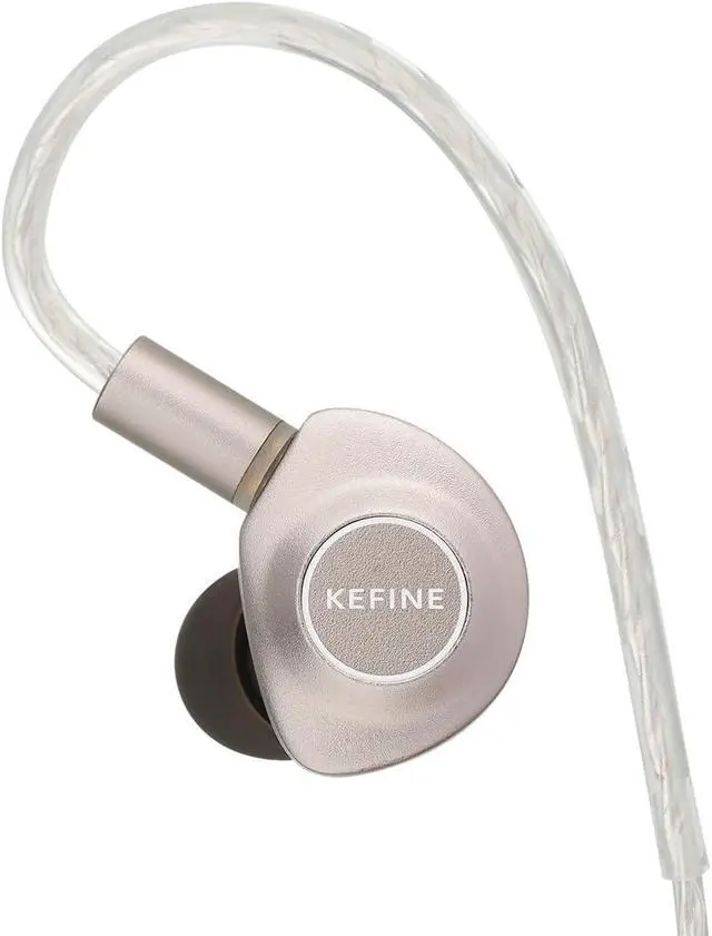 Alt view image 5 of 6 - Delci AE 10mm DLC+PU Diaphragm Dynamic Driver IEMs, Wired in Ear Monitor Earphones, HiFi Earbuds with Transparent and Powerful Sound, Two Tuning Style (3.5mm)
