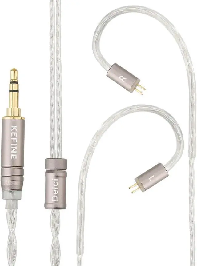 Alt view image 4 of 6 - Delci AE 10mm DLC+PU Diaphragm Dynamic Driver IEMs, Wired in Ear Monitor Earphones, HiFi Earbuds with Transparent and Powerful Sound, Two Tuning Style (3.5mm)