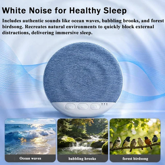 Alt view image 5 of 6 - Bluetooth Pillow Speaker for Sleeping, Mini Portable Under Pillow Speaker with White Noise Timer Wireless Sleep Aid with Stereo Bass Private Sleep Headphones for Side Sleeper Adult Kid