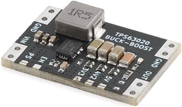 Main image of 5Pcs XL63020-3.3 USB DC DC Voltage Boost Buck Converter Power Module Lithium Battery Step-Up Power Module Step Down XL63020-3.3V TPS63020 Microcontroller Power Supply Low Ripple USB