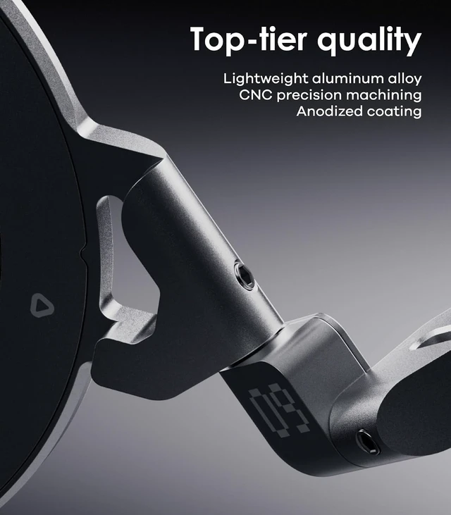 Alt view image 4 of 5 - G09 Magnetic Ring Grip | Omnidirectional Rotation | MagSafe Compatible | Aluminium Alloy Construction | Stable Dual-Sided Magnetic Attachment | Includes Handle Ring Phone Stand- Black