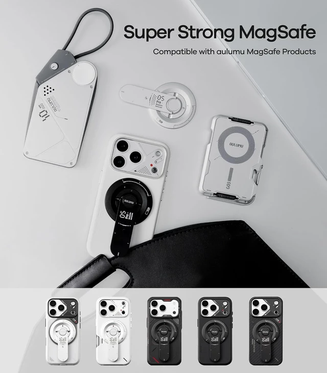 Alt view image 2 of 5 - G05 Pro Magnetic Phone Kickstand with EDC Multi-tool | Rotation Angle Adjustment | Ultra Light & Ultra Thin | with Screwdriver/Steel File/Saw Blade/SIM Ejector Pin/Utility Knife - Black