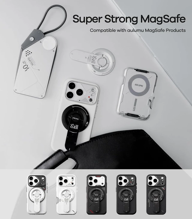 Alt view image 2 of 6 - G05 Pro Magnetic Phone Kickstand with EDC Multi-tool | Rotation Angle Adjustment | Ultra Light & Ultra Thin | with Screwdriver/Steel File/Saw Blade/SIM Ejector Pin/Utility Knife - Silver