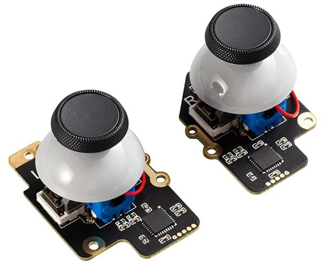Main image of Analog Joystick For Steam Deck LCD (Type A&B), Hall Effect No Drift Electromagnetic Thumbstick Replacement, No Soldering, One-Key Calibration, Right & Left Repair Kit with Caps(Not Fit OLED)
