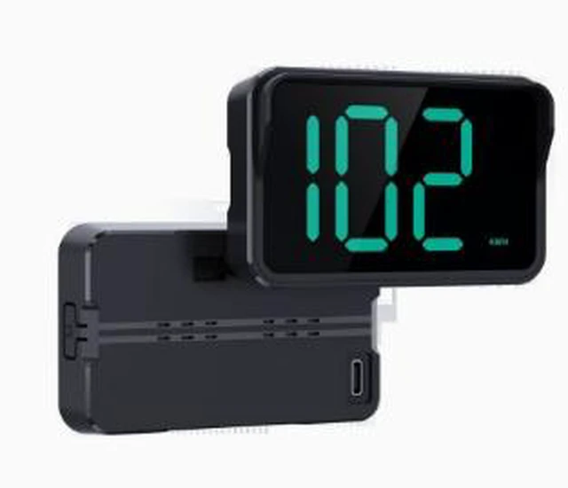 Main image of S9 2025 HUD Car Head-Up Display, GPS Vehicle Speedometer with Dual-Mode Positioning, Large Clear Display, 5V USB Powered, Dashboard & Windshield Mount