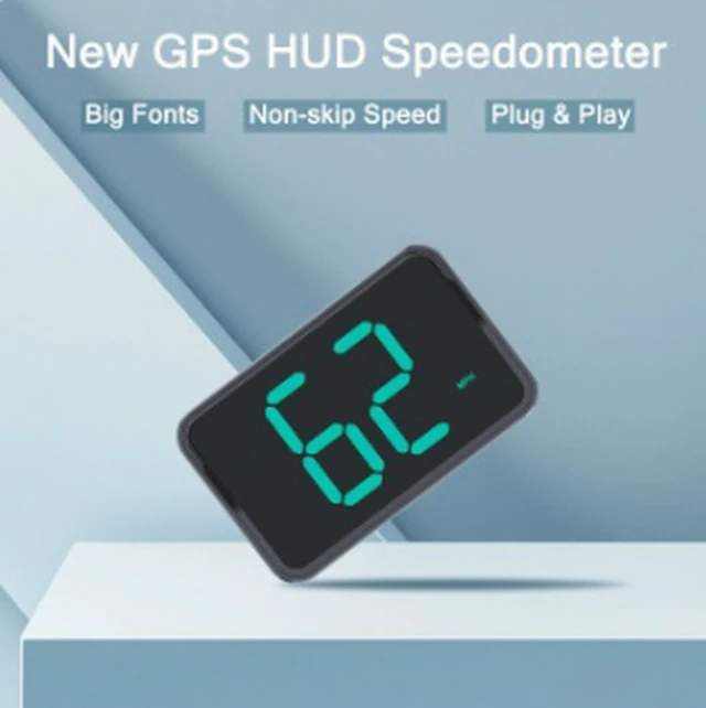 Alt view image 5 of 5 - S9 2025 HUD Car Head-Up Display, GPS Vehicle Speedometer with Dual-Mode Positioning, Large Clear Display, 5V USB Powered, Dashboard & Windshield Mount